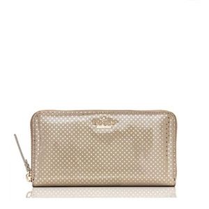 Kate Spade Lilac Street Patent Dot Lacey Wallet